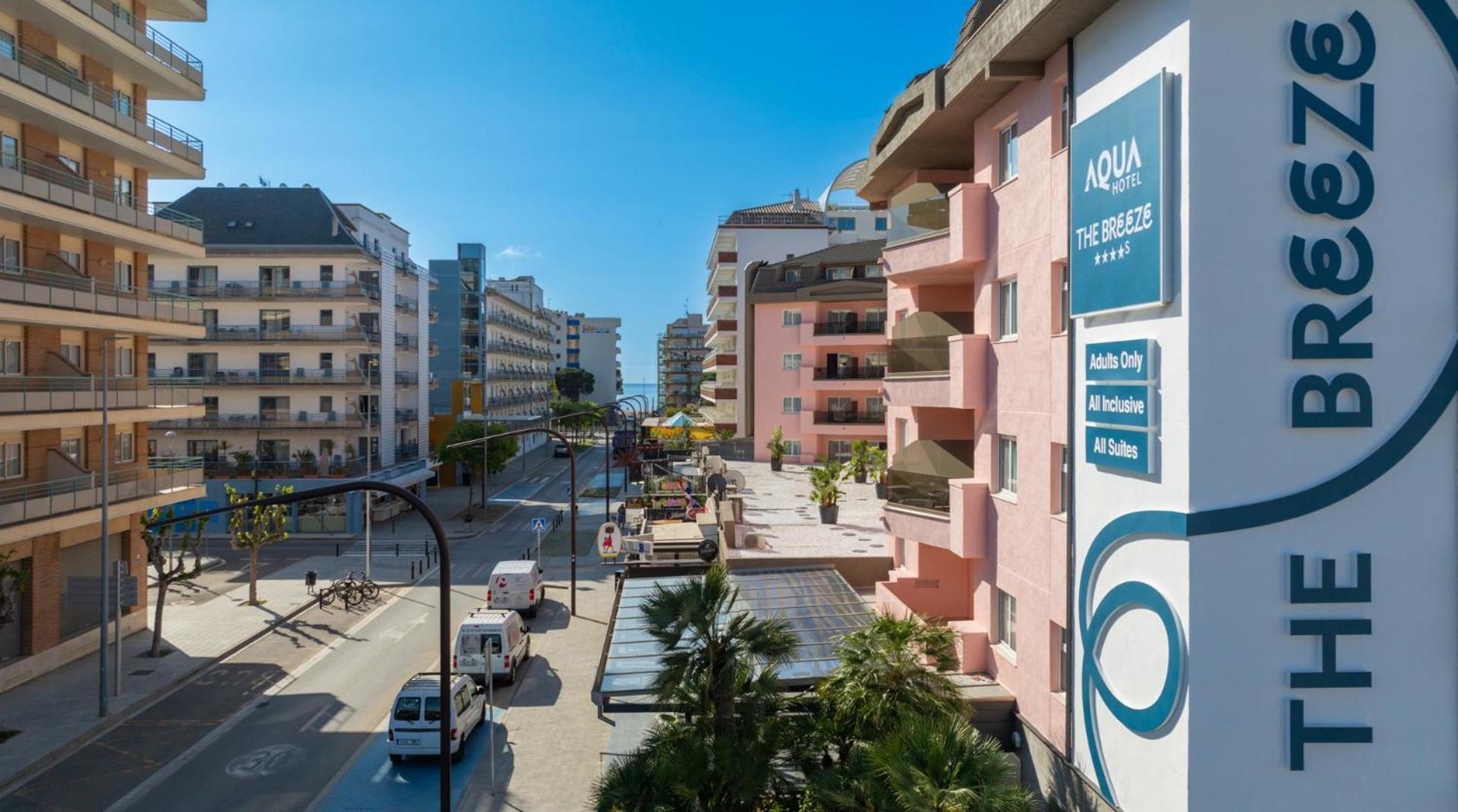 Aqua Hotel The Breeze (Adults Only +18) All Inclusive Santa Susanna Eksteriør billede