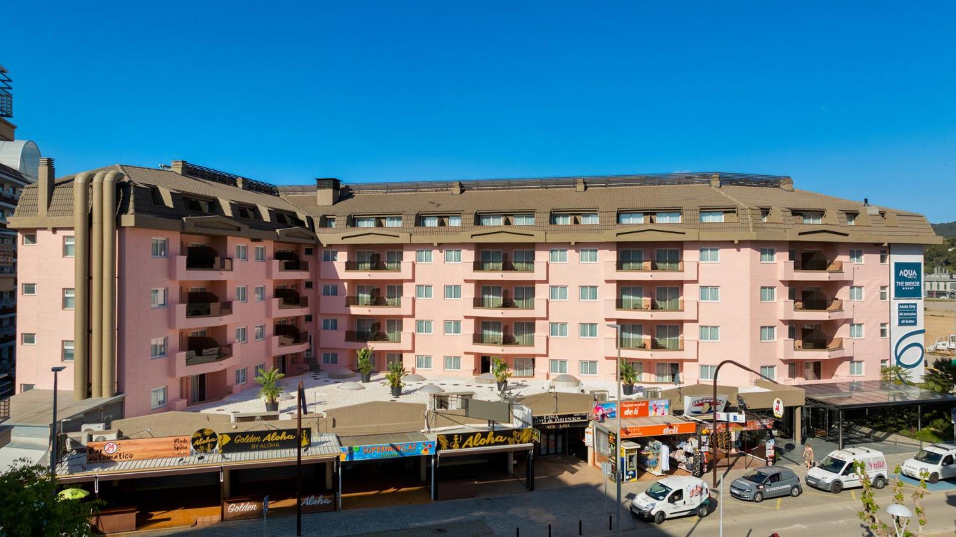 Aqua Hotel The Breeze (Adults Only +18) All Inclusive Santa Susanna Eksteriør billede